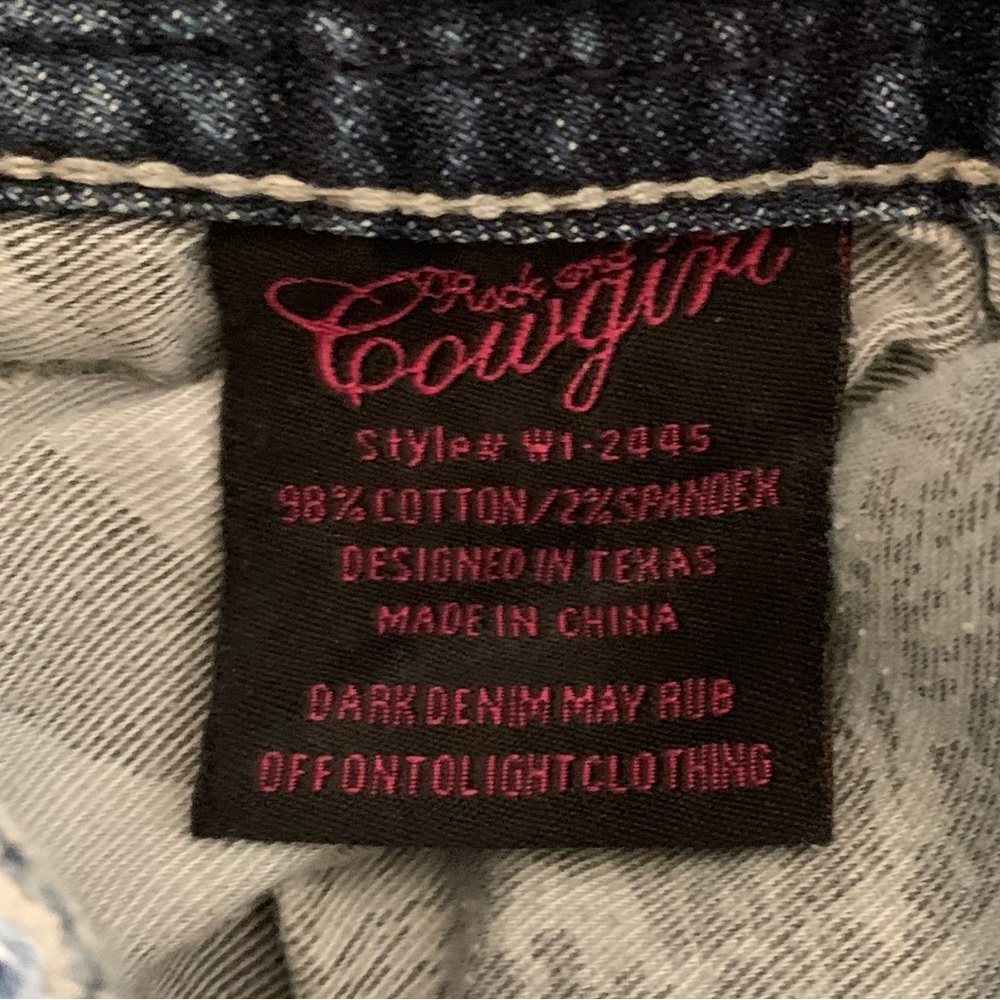 👖SALE💰 🤠 Rock & Roll Cowgirl Bootcut Jeans - Picture 10 of 16
